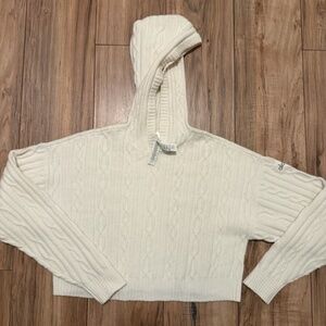 Cable Knit Winter Bliss Hoodie